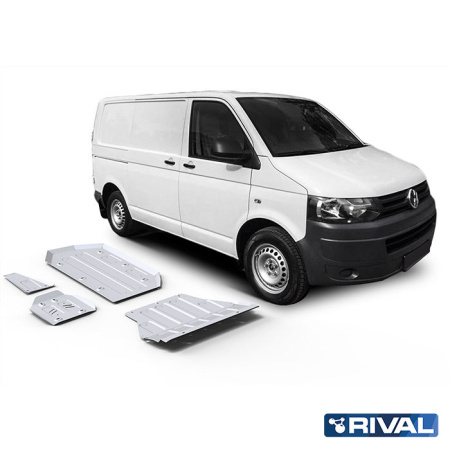 Skid Plates (Sets) Volkswagen Caravelle 2003-2009; 2009-2015; 2015-2019; Multivan 2003-2009; 2009-2015; 2015-2019; Transporter 2003-2009; 2009-2015; 2015-2019; 2 l. / gasoline; 2 l. / diesel